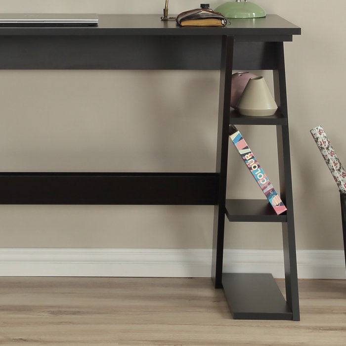 Hanah Home Lungo - Escritorio de estudio Negro